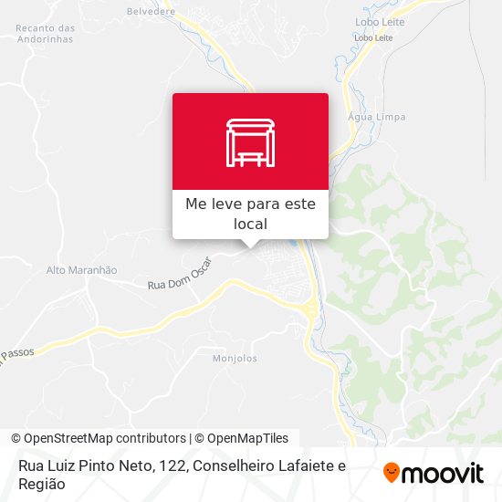 Rua Luiz Pinto Neto, 122 mapa