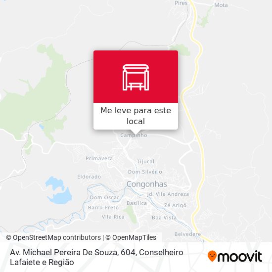 Av. Michael Pereira De Souza, 604 mapa