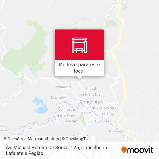 Av. Michael Pereira De Souza, 125 mapa