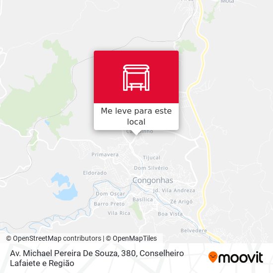 Av. Michael Pereira De Souza, 380 mapa