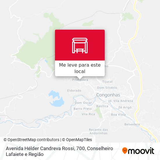 Avenida Hélder Candreva Rossi, 700 mapa