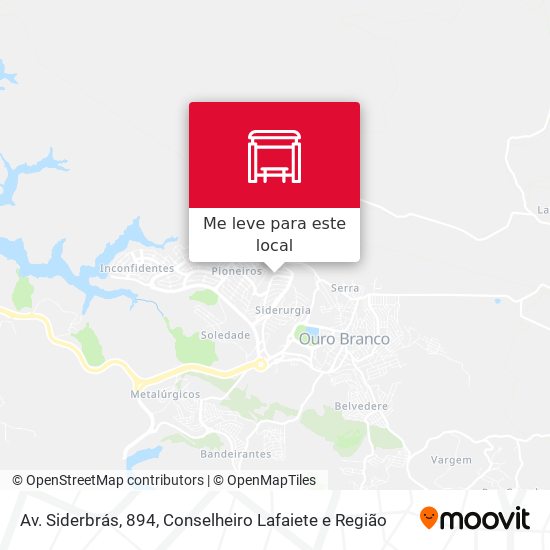 Av. Siderbrás, 894 mapa