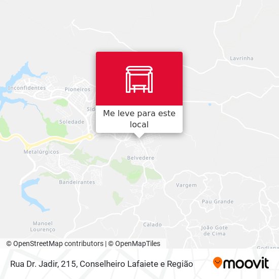 Rua Dr. Jadir, 215 mapa