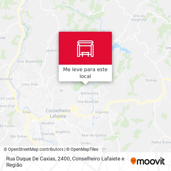 Rua Duque De Caxias, 2400 mapa