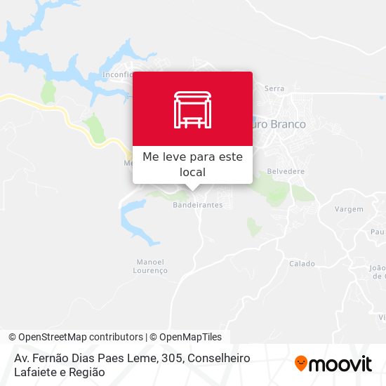 Av. Fernão Dias Paes Leme, 305 mapa
