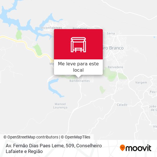 Av. Fernão Dias Paes Leme, 509 mapa