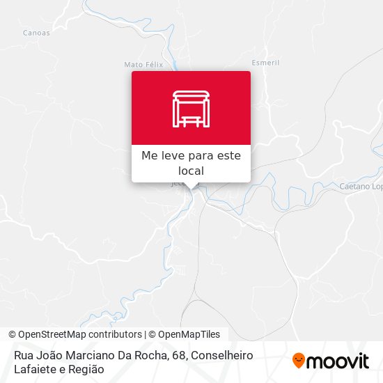 Rua João Marciano Da Rocha, 68 mapa