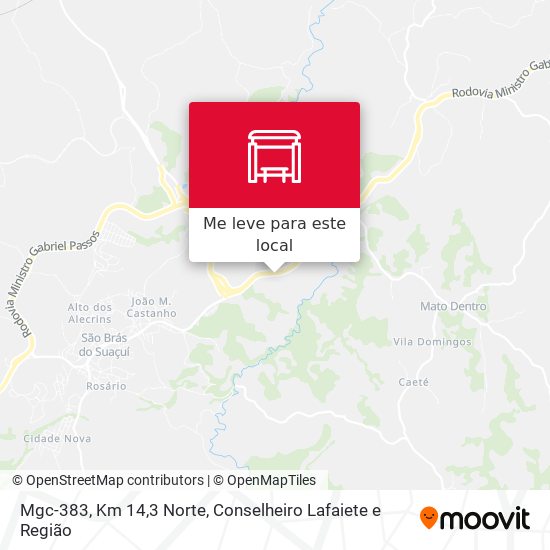 Mgc-383, Km 14,3 Norte mapa