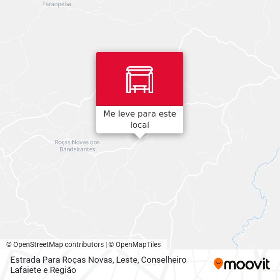 Estrada Para Roças Novas, Leste mapa