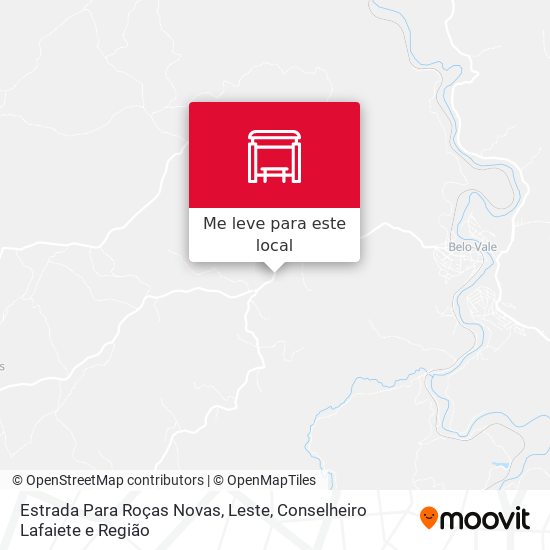 Estrada Para Roças Novas, Leste mapa