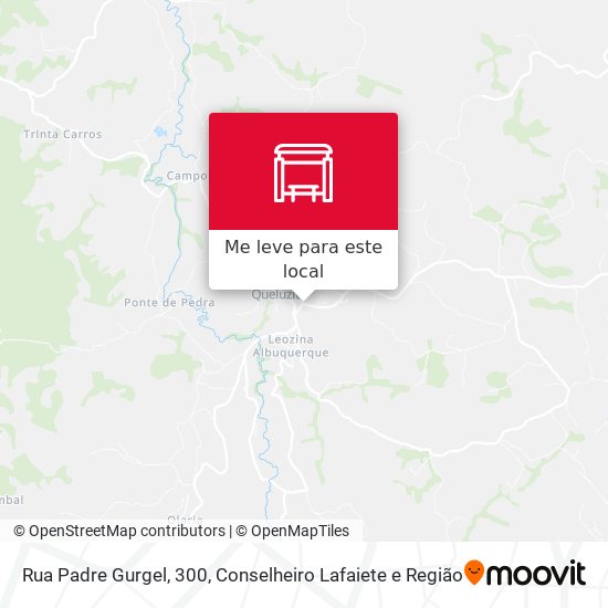 Rua Padre Gurgel, 300 mapa