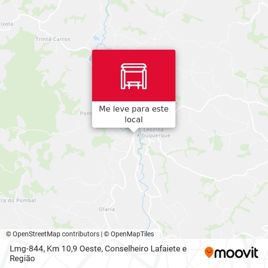 Lmg-844, Km 10,9 Oeste mapa