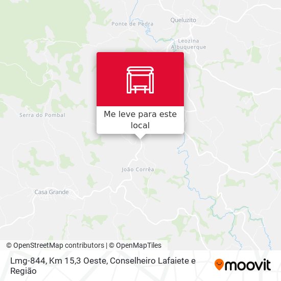 Lmg-844, Km 15,3 Oeste mapa