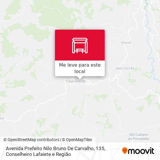 Avenida Prefeito Nilo Bruno De Carvalho, 135 mapa