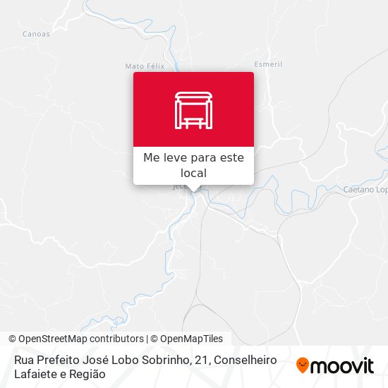 Rua Prefeito José Lobo Sobrinho, 21 mapa