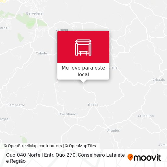 Ouo-040 Norte | Entr. Ouo-270 mapa