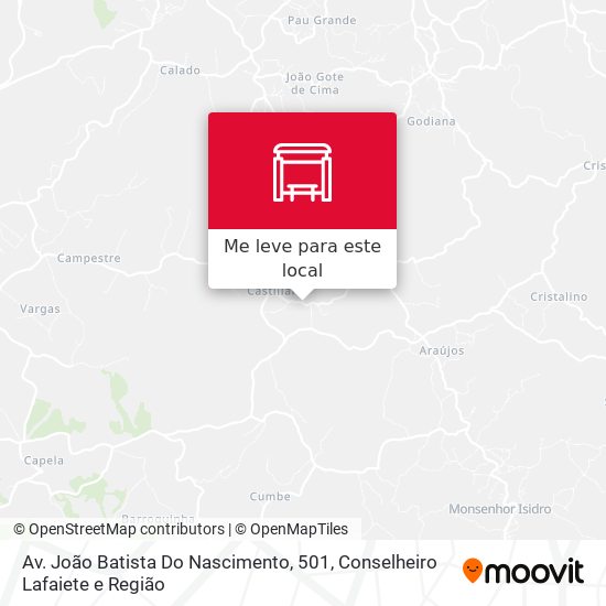 Av. João Batista Do Nascimento, 501 mapa