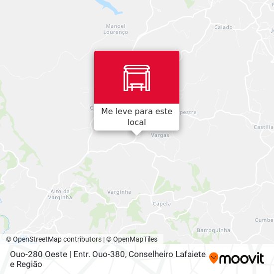 Ouo-280 Oeste | Entr. Ouo-380 mapa