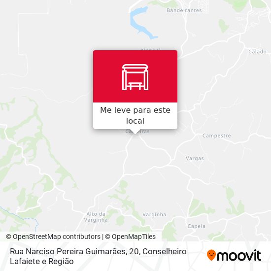 Rua Narciso Pereira Guimarães, 20 mapa