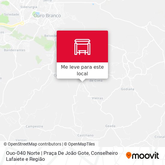 Ouo-040 Norte | Praça De João Gote mapa