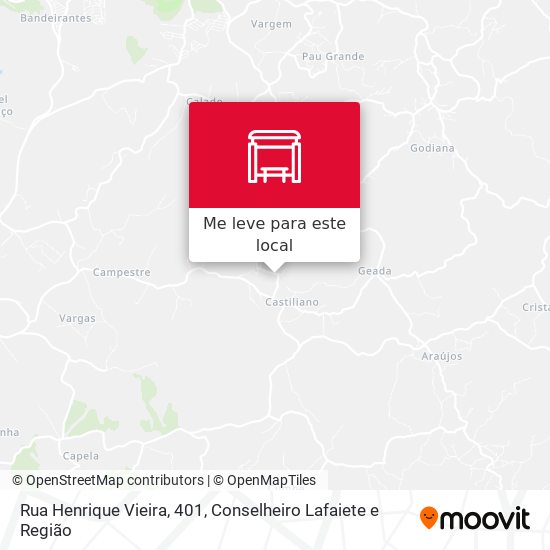 Rua Henrique Vieira, 401 mapa