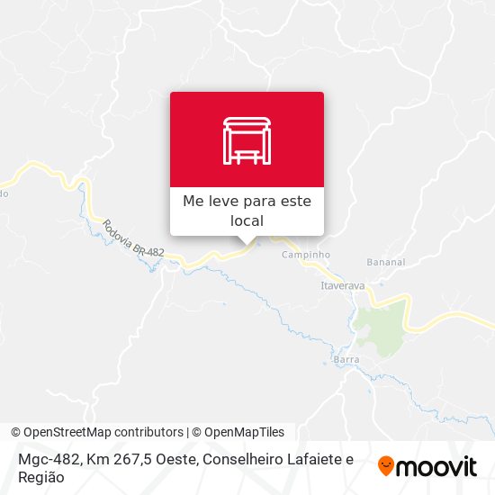 Mgc-482, Km 267,5 Oeste mapa