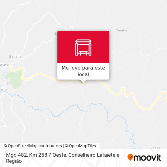Mgc-482, Km 258,7 Oeste mapa
