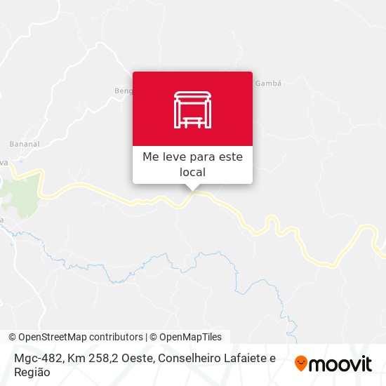 Mgc-482, Km 258,2 Oeste mapa