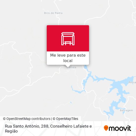 Rua Santo Antônio, 288 mapa