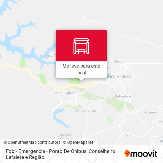 Fob - Emergencia - Ponto De Onibus mapa