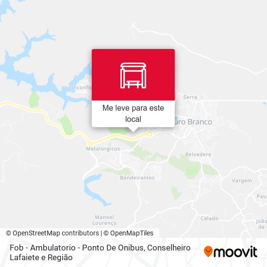 Fob - Ambulatorio - Ponto De Onibus mapa