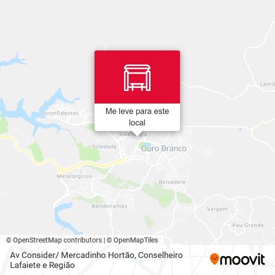 Av Consider/ Mercadinho Hortão mapa