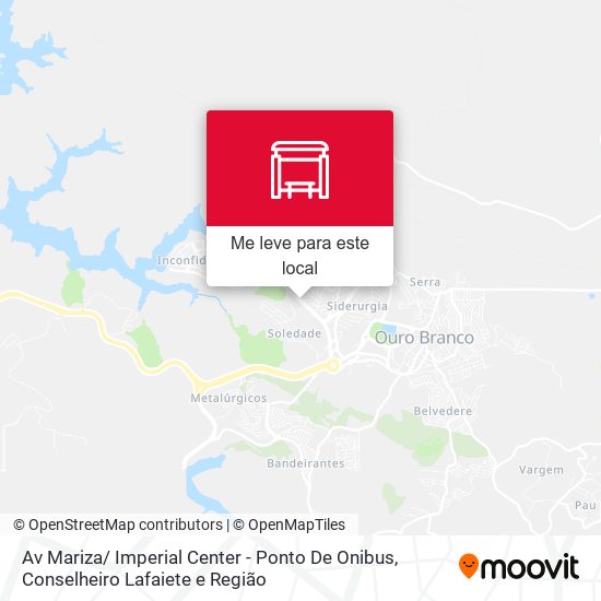 Av Mariza/ Imperial Center - Ponto De Onibus mapa