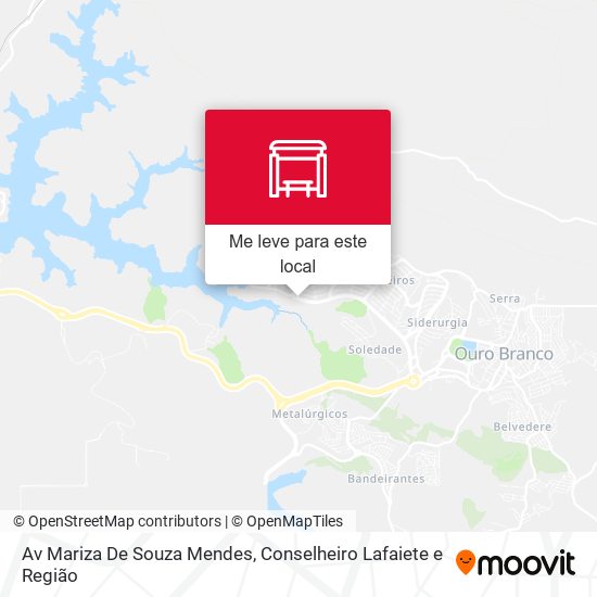 Av Mariza De Souza Mendes mapa