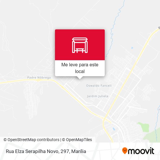 Rua Elza Serapilha Novo, 297 mapa