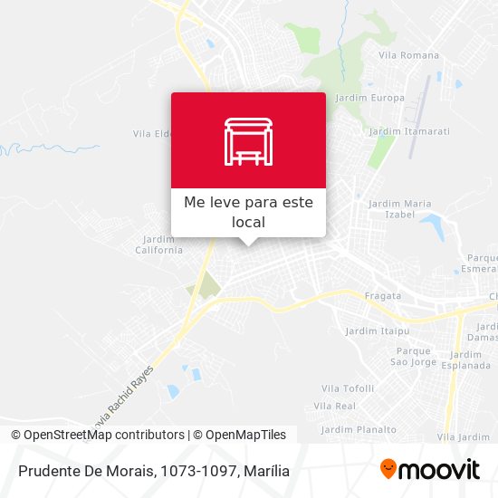 Prudente De Morais, 1073-1097 mapa