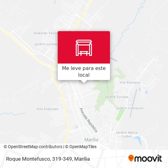 Roque Montefusco, 319-349 mapa