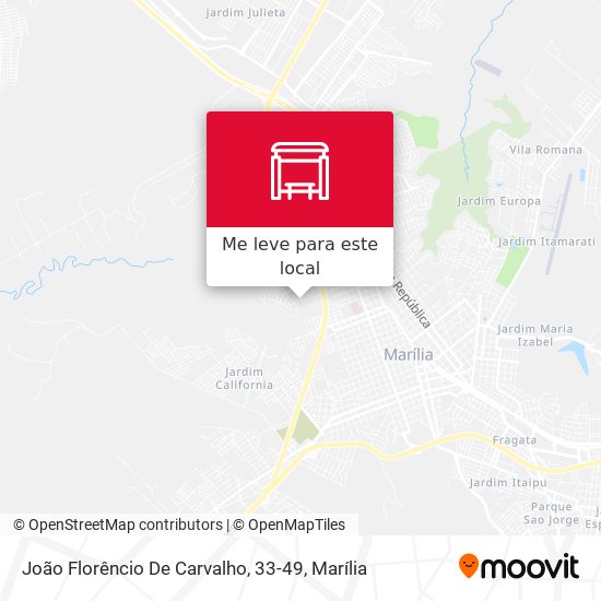 João Florêncio De Carvalho, 33-49 mapa