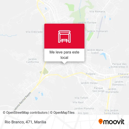 Rio Branco, 471 mapa