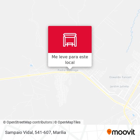 Sampaio Vidal, 541-607 mapa