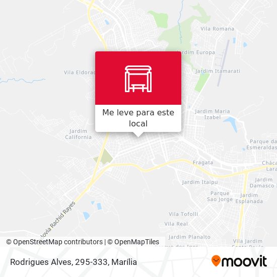 Rodrigues Alves, 295-333 mapa