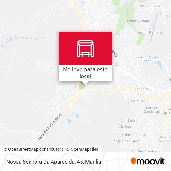 Nossa Senhora Da Aparecida, 45 mapa