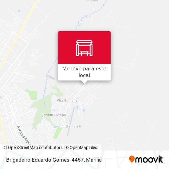 Brigadeiro Eduardo Gomes, 4457 mapa
