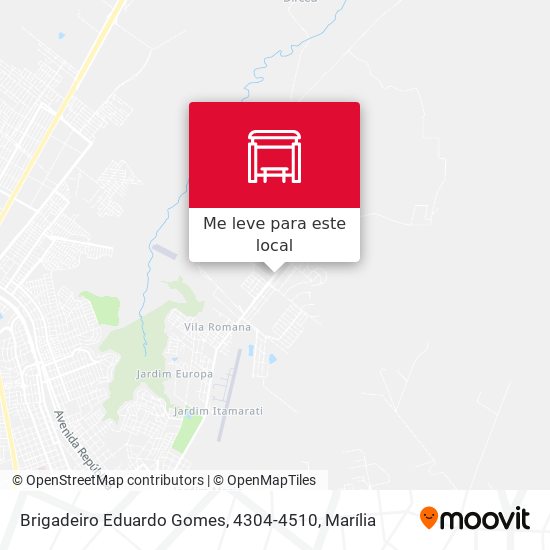 Brigadeiro Eduardo Gomes, 4304-4510 mapa