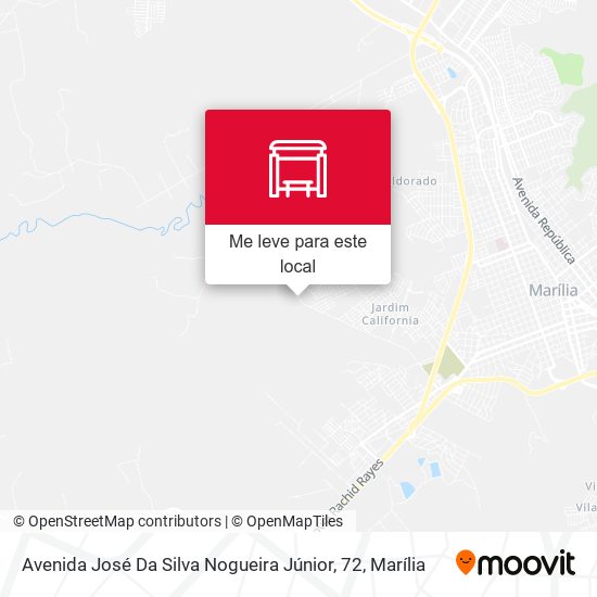 Avenida José Da Silva Nogueira Júnior, 72 mapa