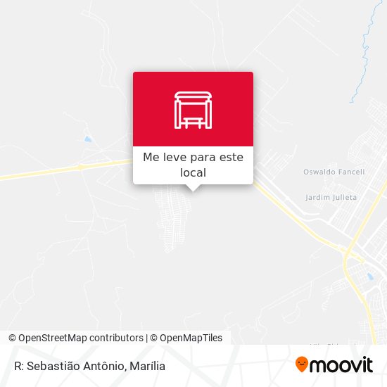 R: Sebastião Antônio mapa