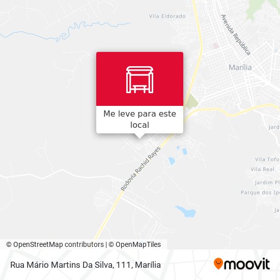 Rua Mário Martins Da Silva, 111 mapa