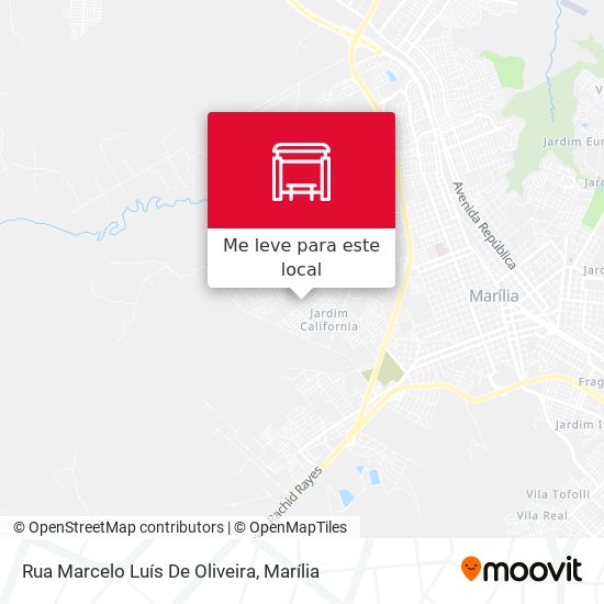 Rua Marcelo Luís De Oliveira mapa