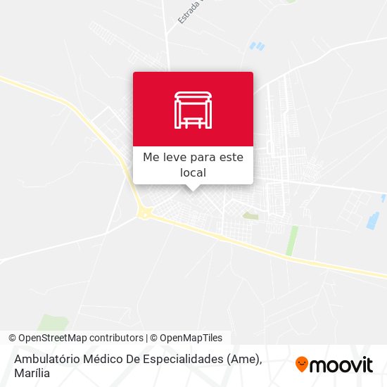 Ambulatório Médico De Especialidades (Ame) mapa