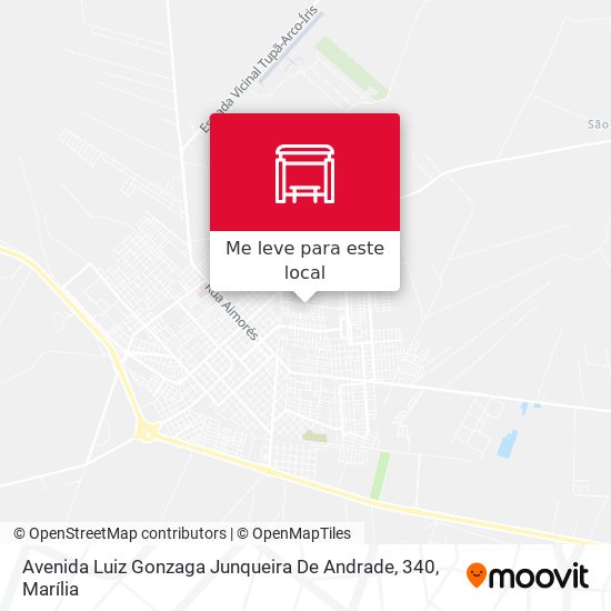 Avenida Luiz Gonzaga Junqueira De Andrade, 340 mapa